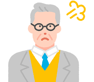 予約やチェックイン/アウト業務に悩んでいる経営者のイラスト